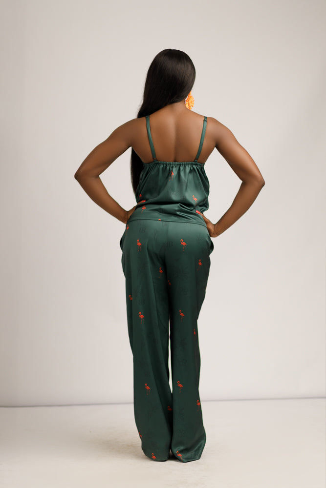 DERIN SHEEN SET- EMERALD GREEN