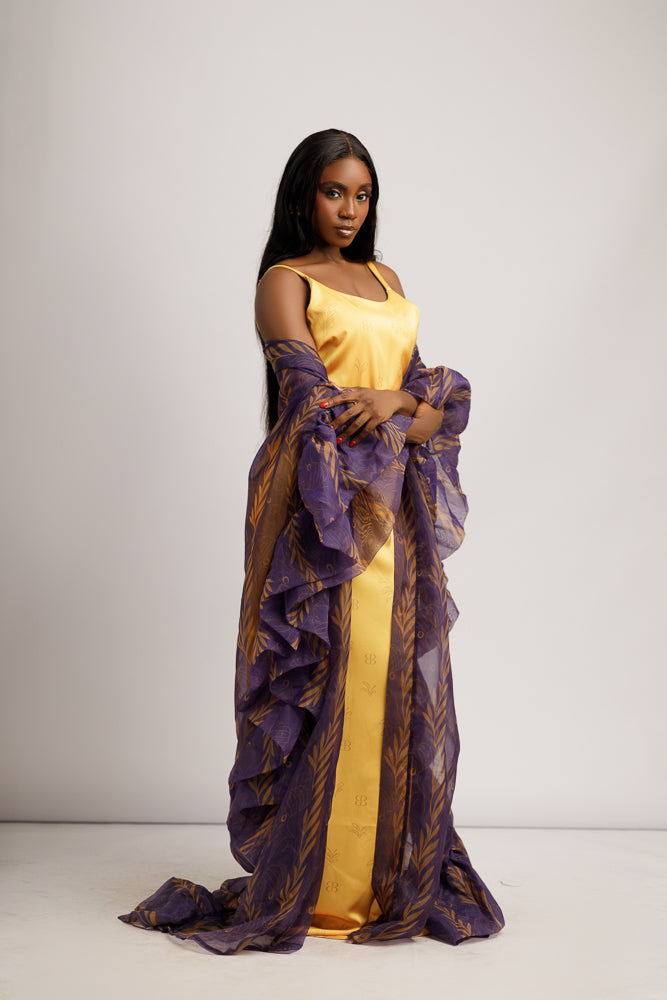 JBUMS SHEEN DRESS-YELLOW