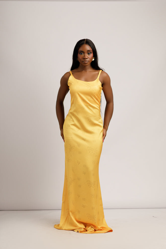 JBUMS SHEEN DRESS-YELLOW