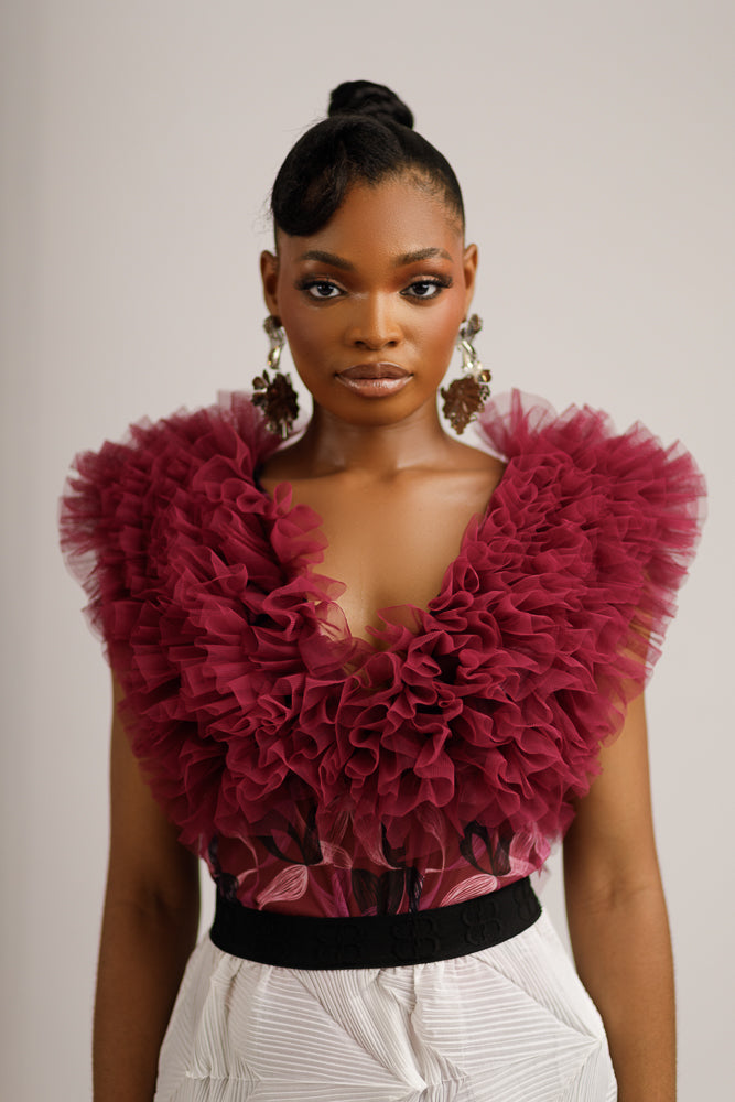 CLEO BODYSUIT- MARGENTA