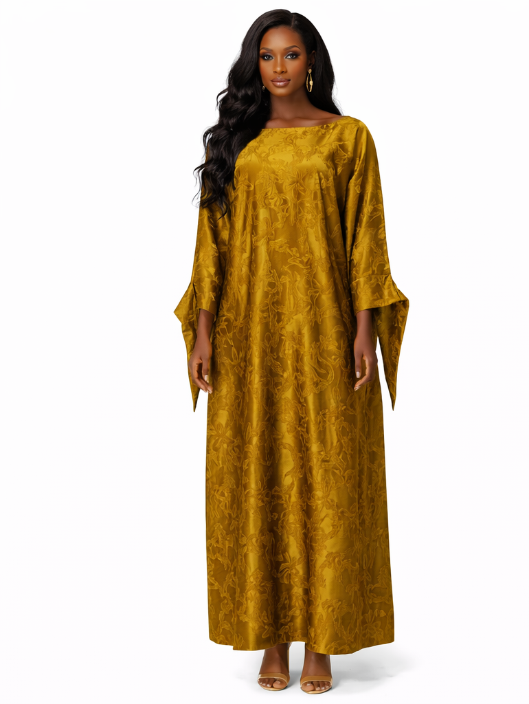 THE LAYLA LUXE KAFTAN - GOLD