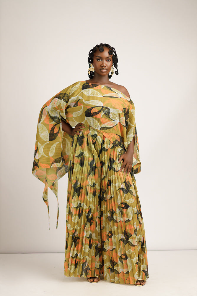 THE X CORD SET- OLIVE