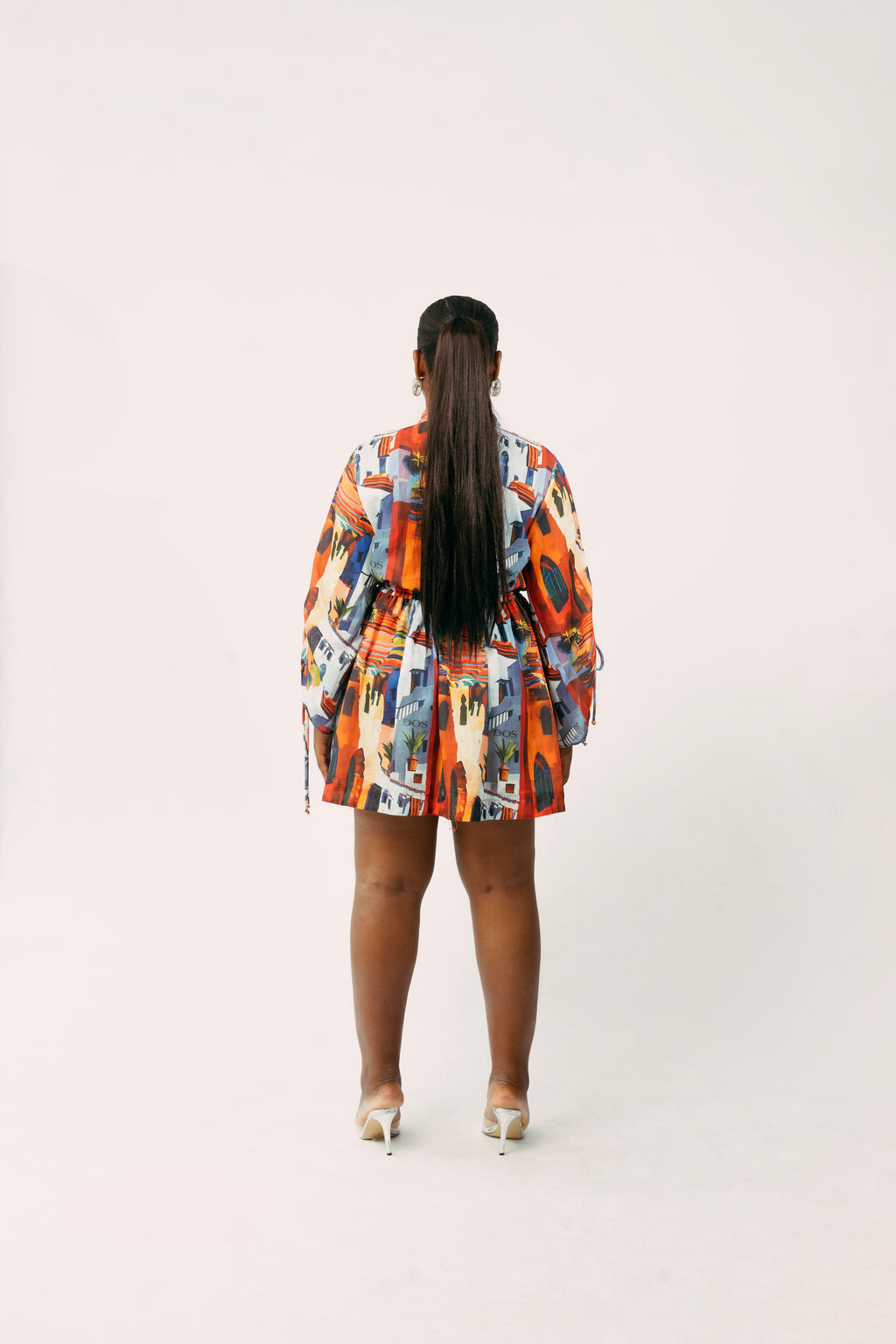 ANTIBES DRESS - ORANGE
