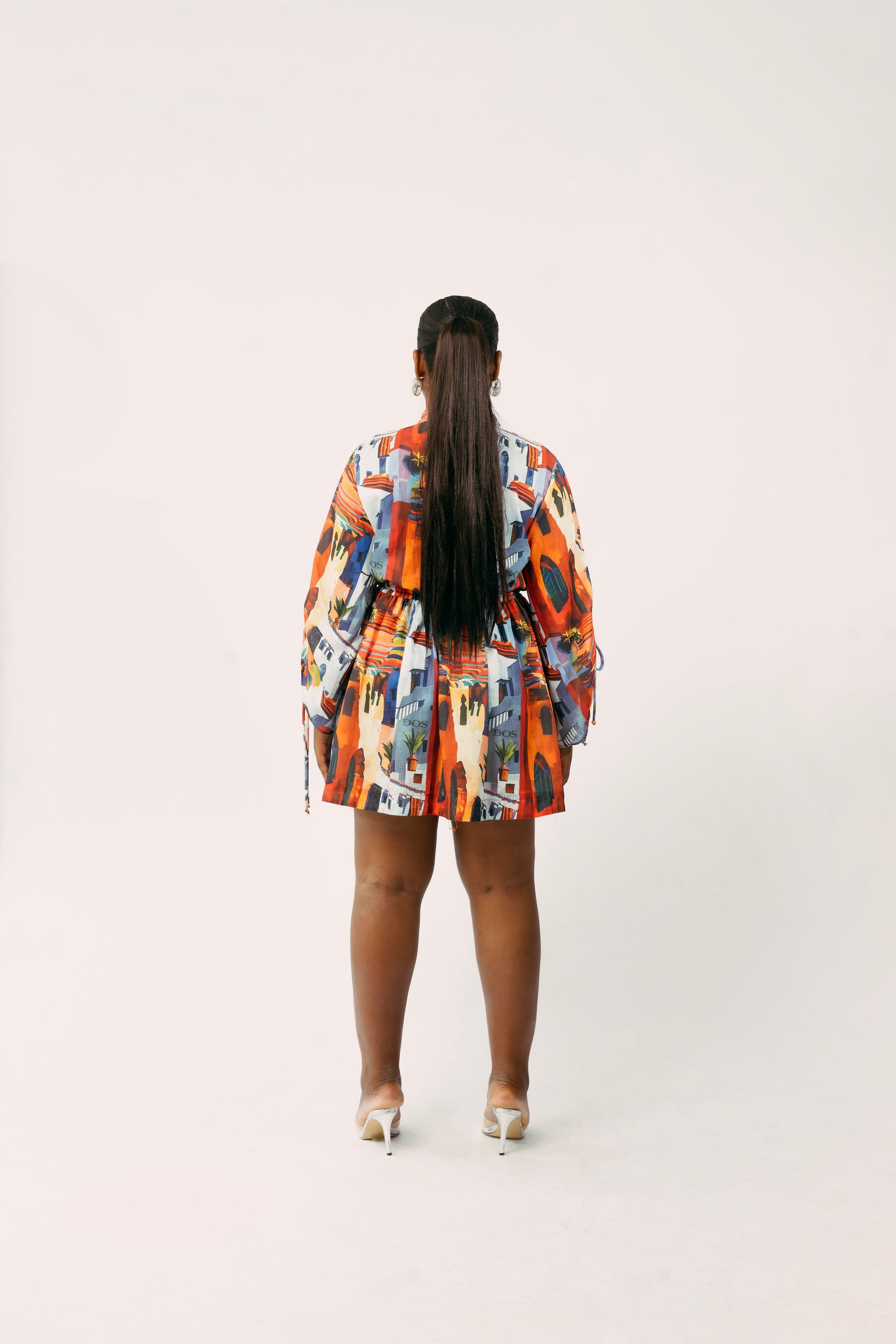 ANTIBES DRESS - ORANGE