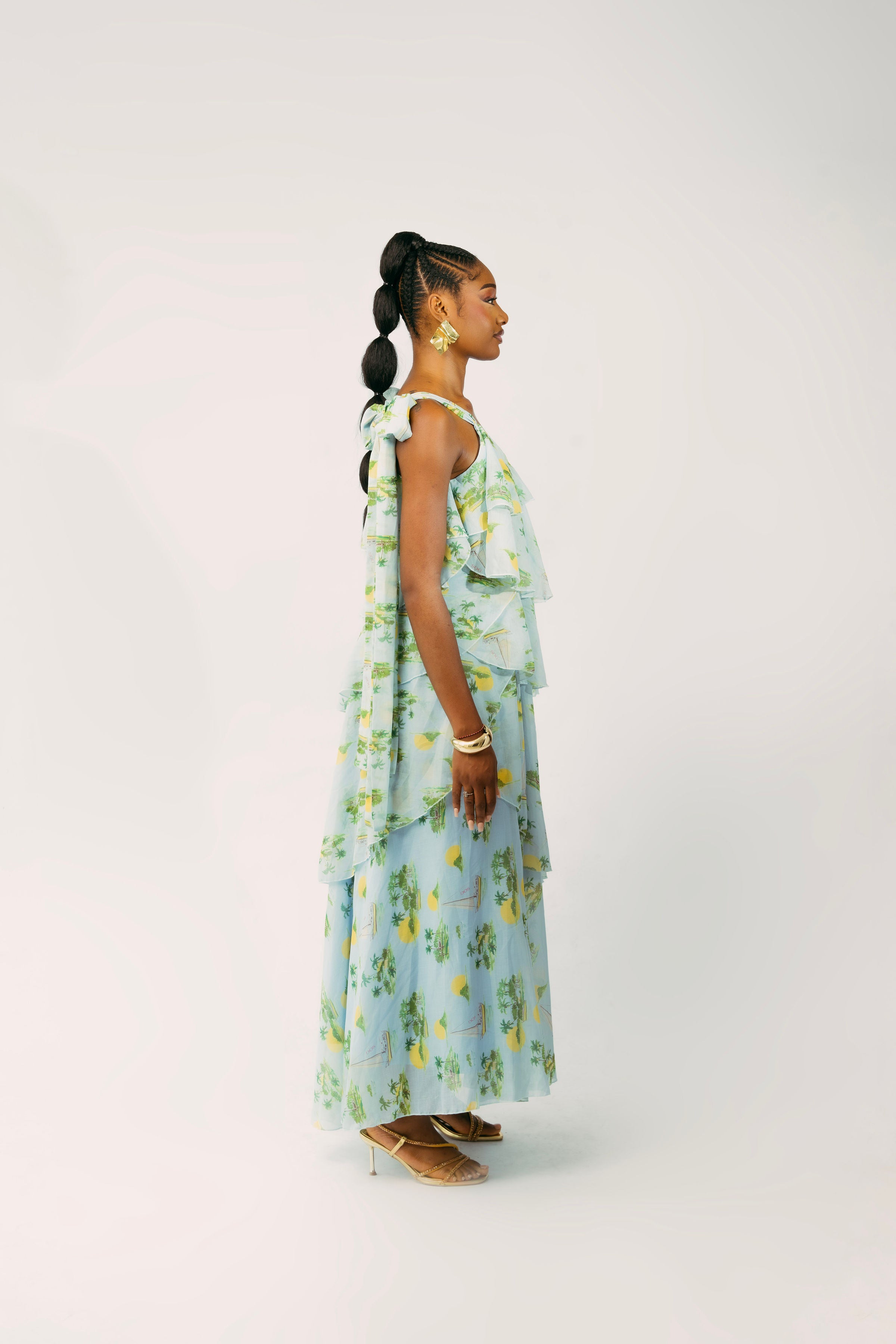 CROATIA DRESS - BLUE