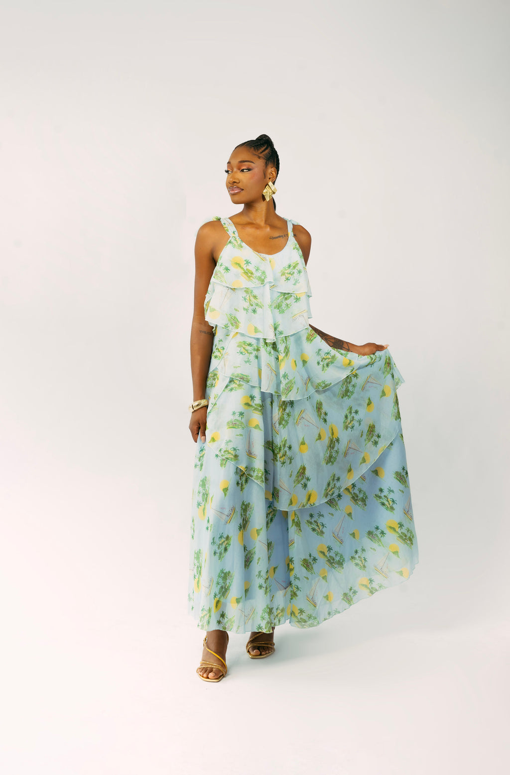 CROATIA DRESS - BLUE