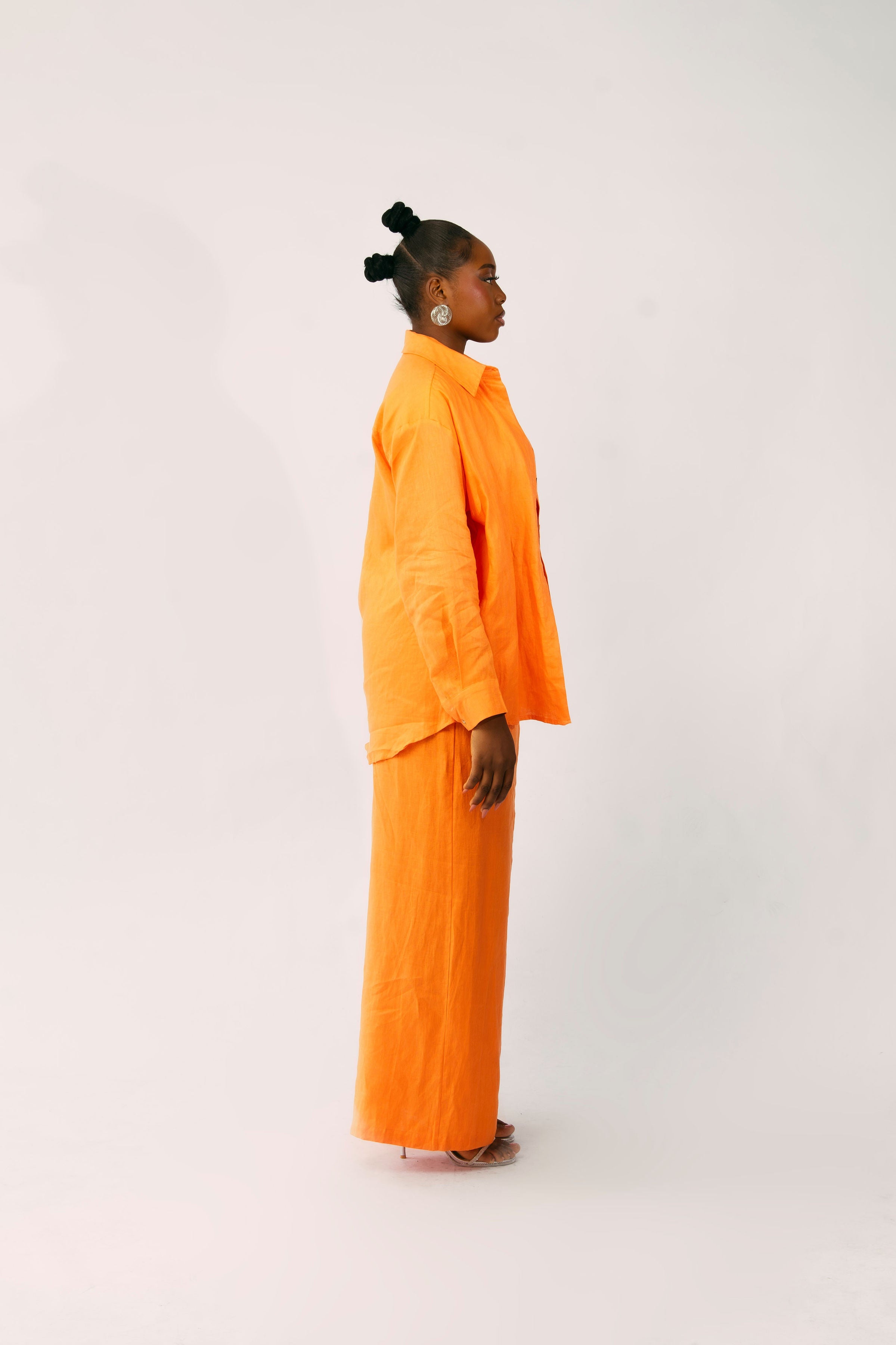 VICTORIA PANT SET - ORANGE