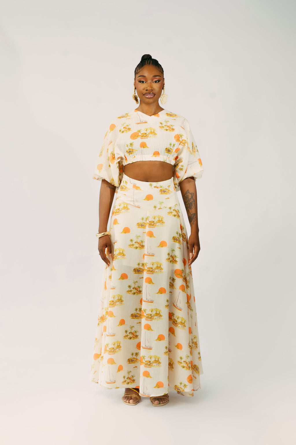 ALMAFI SKIRT SET