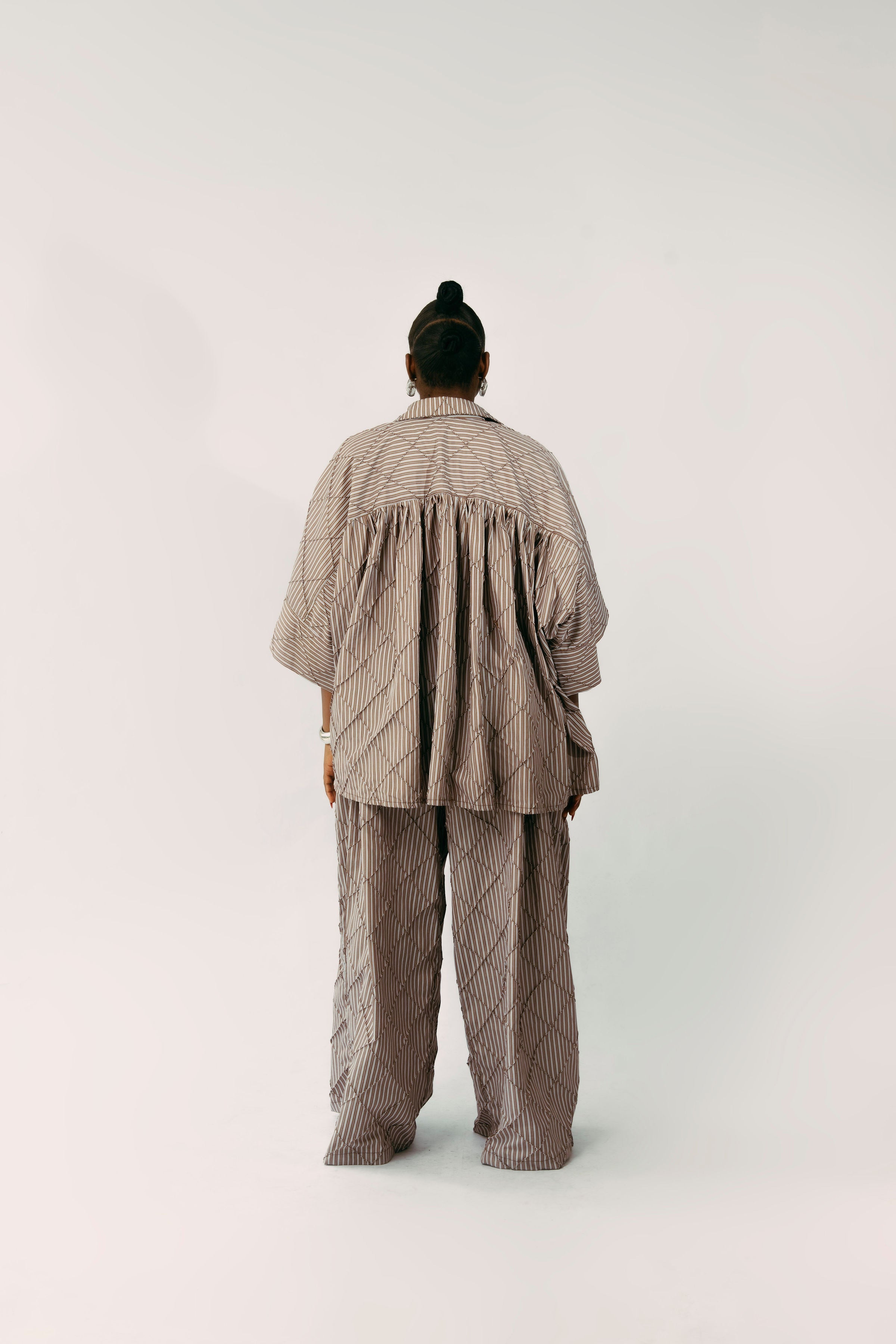 PORTOFINO PANT SET - BROWN