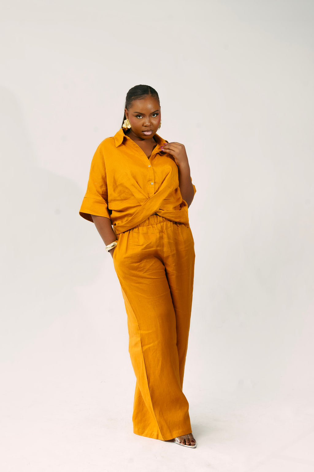 DUNE PANT SET - ORANGE