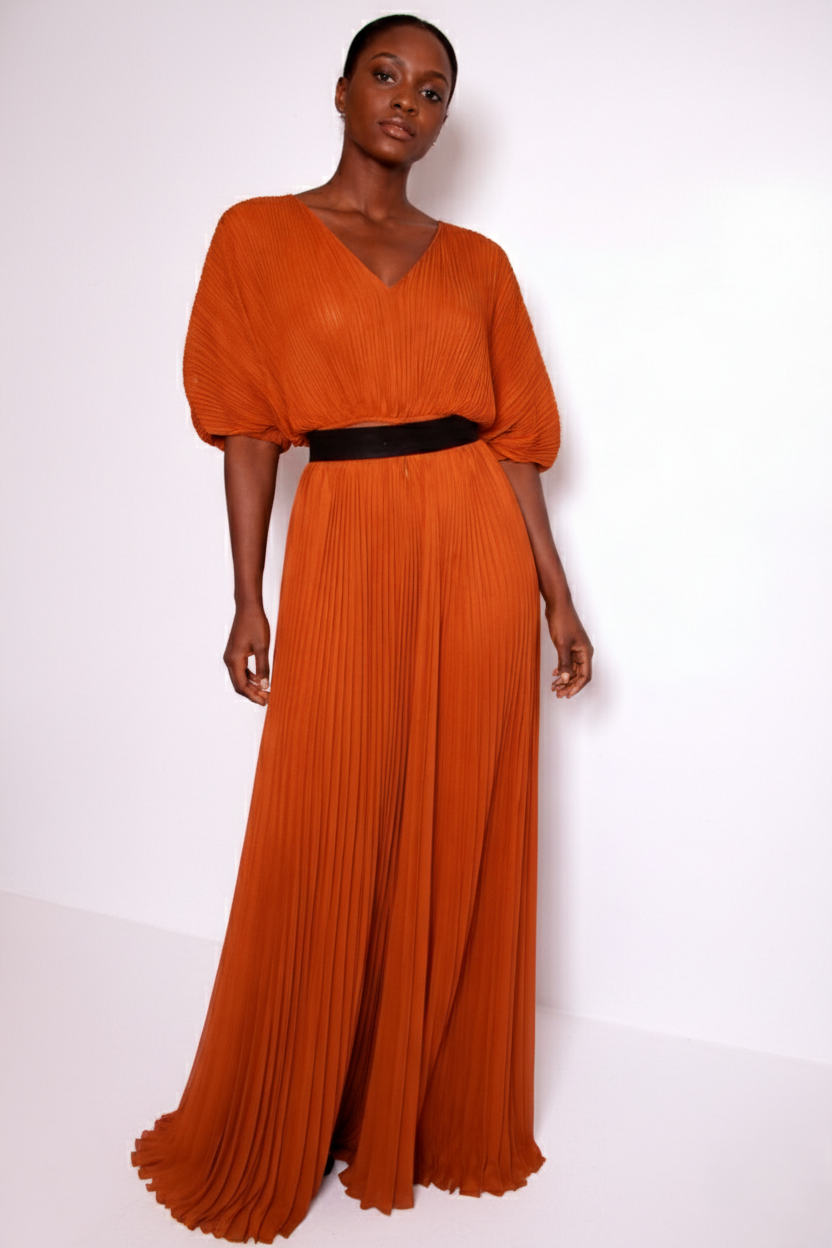 ZURI ZUKI PANT SET - ORANGE