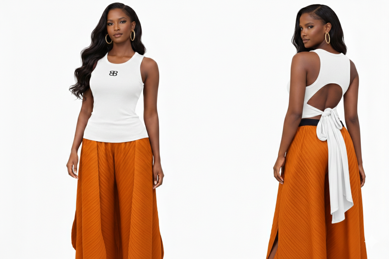 BRIA ZUKI PANT - ORANGE