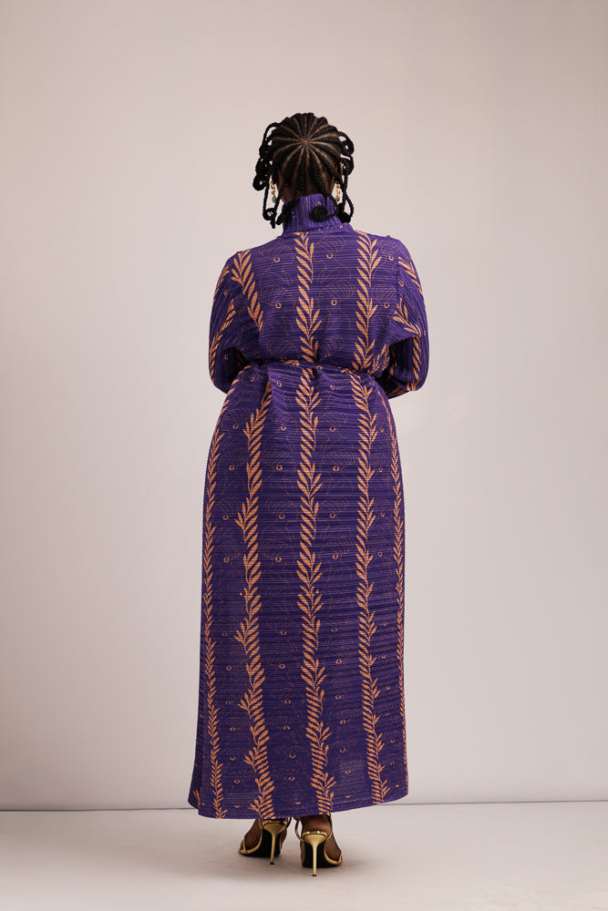 VIOLET AFRICANA ZUKI KIMONO