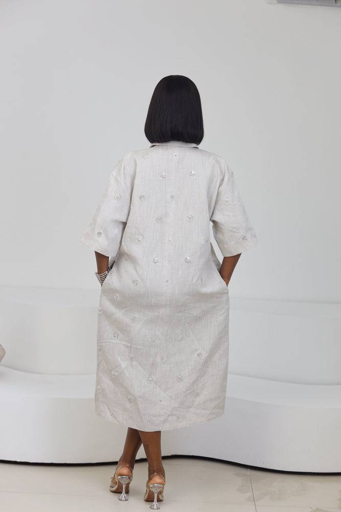 KAIA LINEN DRESS