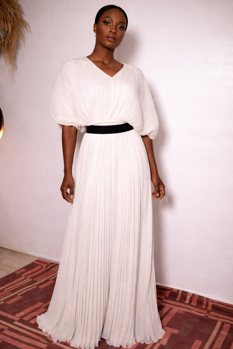 ZURI ZUKI PANT SET - WHITE