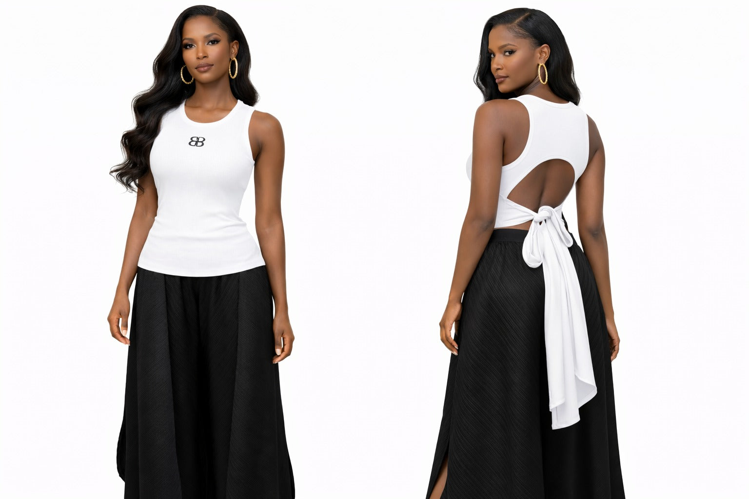 BRIA ZUKI PANT - BLACK