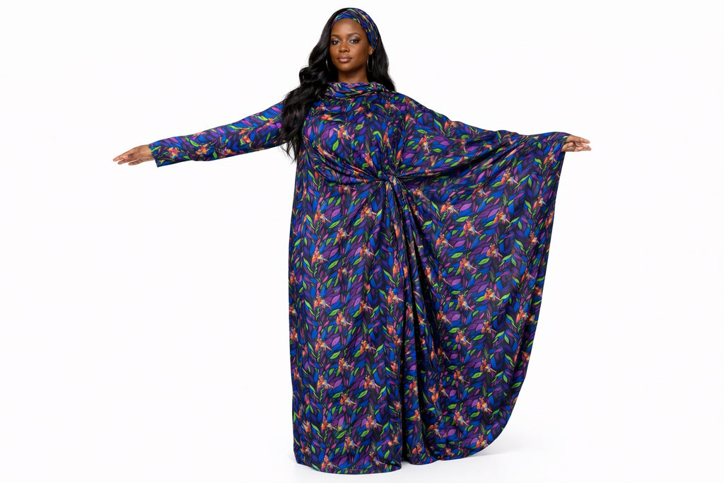 THE BAHJA LUXE KAFTAN - BLACK
