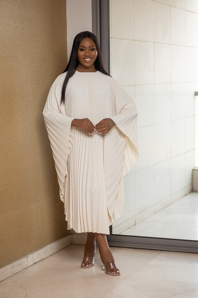 VANI ZUKI DRESS- NUDE